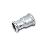 Mufa Concept By SANHA Therm redukcja, stal (ocynk galwaniczny/elektrolityczny), 54 mm x 35 mm (zw x zw)