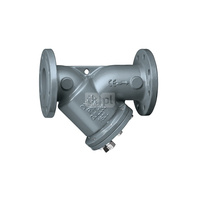 Filtr skośny Dn 50 do instalacji grzewczych. Przyłącza kołnierzowe.