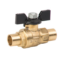 Zawór kulowy ARCO TAJO 2000 DN 18 lut wewnętrzny x lut wewnętrzny, uchwyt: motylek