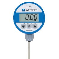 Czujnik hydrostatyczny poziomu cieczy AFRISO DIT 10, zakres 4 m (dokł. 1.5%), pa6, z wyświetlaczem