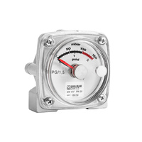 Ciśnieniomierz różnicowy WEBA DP-1 0-0,15 aluminium dp G1/4'' fi 80x80mm