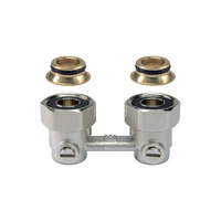 Zawór kątowy, podwójny z odcięciem, 3/4", (minimalne zamówienie 10 szt.)