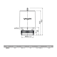 BASE głowica termoelektryczna
