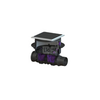 Zawór zwrotny KESSEL Staufix SWA, czarna pokrywa DN 150 ev016084