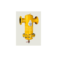 Spirotrap Rozbieralny Dużego przepływu DN 080 Połączenie kołnierzowe