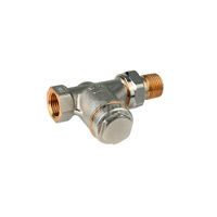 Zawór powrotny regulacyjno-odcinający do dużych przepływów, Veramax, 3/4", prosty, kvs=5