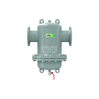 Separator mikropęcherzy REFLEX D 300 R, 10 bar / 110'C, DN300/PN16, z kołnierzem rewizyjnym, kolor: szary