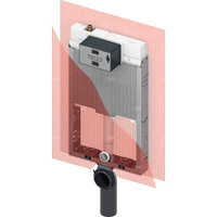 TECEbox - spłuczka podtynkowa Octa II, 8 cm do montażu toalet wiszących