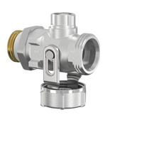 Zawór kulowy Simplex KFE DN 15, prosty bez uchwytu