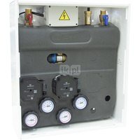 Grupa pompowa AFRISO PrimoBox AZB 201 GZ x GW 3/4'' x 3/4'', z zaworem termostatycznym, z izolacją