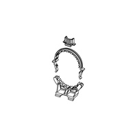 Uchwyt do kolan, komplet (prod. od 04.2017) TECE profil