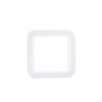 Ramka do gniazd Euro-Top plastik biała