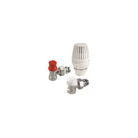 PAKIET TERMOSTATYCZNY KĄTOWY Z NASTAWĄ WSTĘPNĄ, USZCZELNIENIE TG CLIP-CLAP: R460, R401PTG, R14TG 1/2"