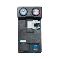 Grupa pompowa AFRISO PrimoTherm 180-2 DN 25 WP 3-WM-SM Vario GZ x GW 1 1/2'' x 1'', z zaworem mieszającym, z izolacją, z pompą obiegową Wilo Para SC 25/6, z siłownikiem arm 343 proclick