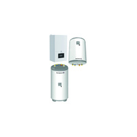 Pakiet - Kocioł gazowy jednofunkcyjny DE DIETRICH MCR4 24 kondensacyjny wiszący 3.3 - 26.1 kW + Zasobnik c.w.uAQUAvie100