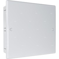 Plastikowa szafka do rozdzielacza wody użytkowej ADM, 4 punkty poboru, 290 X 330 X 88 mm