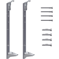 Zestaw szyn ściennych Kermi wys. 554 mm do profilowanych grzejników płytowych