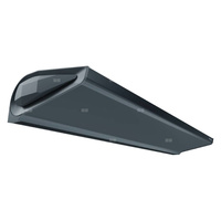 Kurtyna powietrzna WING II E200 AC z grzałkami elektrycznymi DARK (RAL7016)