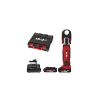 Zaciskarka QIK Virax Viper L2X BT (akumulator) + dodatkowy akumulator + wkładka TH 16P, 20P, 26 + szczęki Baza