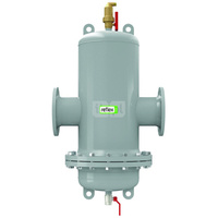 Separator mikropęcherzy REFLEX TW 50 R, 10 bar / 110'C, DN50/PN16, z kołnierzem rewizyjnym, kolor: szary