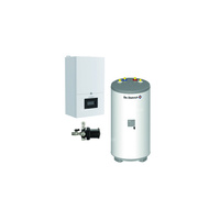 Pakiet - Kocioł gazowy jednofunkcyjny DE DIETRICH MCR4 24 kondensacyjny wiszący 3.3 - 26.1 kW + Zasobnik c.w.uAQUAvie150 + Filtr magnetyczny XS90