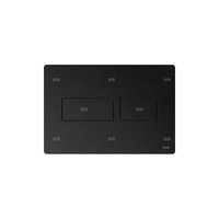 TECEsolid - Przycisk spłukujący do WC z metalu, grafit szczotkowany