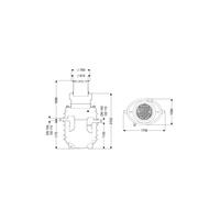 Separator tłuszczu EasyClean ground GW Direct-R NS3 170B