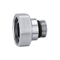 Nypel, nakrętka 3/4" GW x 3/8" GZ