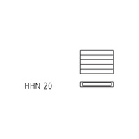 Ściana grzewcza Kermi Heizwand HHN Typ20 BH490x72x1200mm QN1008, weiß, 6bar, m. Abd, AB 12