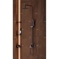 VITTO VERDELINE zestaw natryskowy z baterią BVI7UVL, gun metal