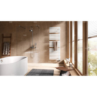 Grzejnik G.ła.Kermi®Credo®Half®flat-E,1400x600x37, max.P800,RAL9016,WRX RAL9003, lewy,SKI