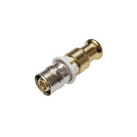 Mufa SANHA 3fit Press pb-free trzyczęściowy, brąz, 20 mm x 22 mm (zw x zw)