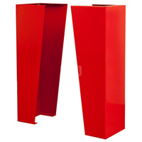 Podstawa 800 mm, szerokość 250 mm (szafa wys. 650 mm), RAL 3000