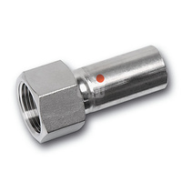 Przejściówka SANHA NiroTherm Press, stal nierdzewna, 28 mm x 3/4'' (zz x GW)