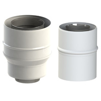 Złączka Concept By JEREMIAS pp z uszczelką 60/100mm x 60/100mm do kotła junkers ceraclass ae