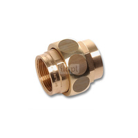 Śrubunek SANHA 272 trzyczęściowy, mosiądz, 2'' (GW)