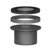 Nadbudowa teleskopowa MAXI pod pierścień i właz do ruchu sam. cięż. (właz i pierścień odciążający nie wchodzi w zakres dostawy)