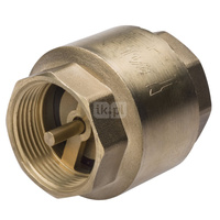 Zawór zwrotny FERRO z mosiężnym elementem zamykającym 6/4'' GW PN 16 max. 100'C