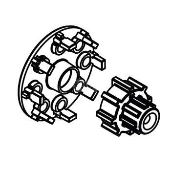 Zestaw montażowy ARM/ACT/ARC do zaworu ARV ProClick