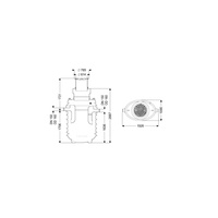Separator tłuszczu EasyClean ground GW Standard NS7 170D