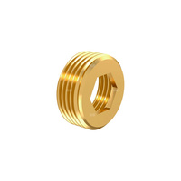 Mufa redukcyjna skręcana (sześciokąt wewnętrzny) GZ/GW ½x⅜ mosiądz