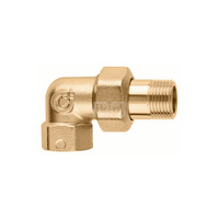 Złączka trzyczęściowa kątowa 1" GW x GZ ze złączką