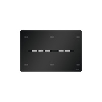 Mechanizm spłukujący elektroniczny do WC TECE solid, czarny mat 12 V