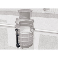 Opróżnianie bezpośrednie do separatorów tłuszczu - przyłącze lewe