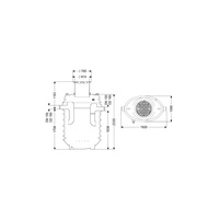 Separator tłuszczu EasyClean ground GW Direct-R NS7 120D