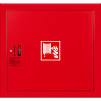 Hydrant DN 25 wnękowy, wąż 30 m, zamek patent, RAL 3000