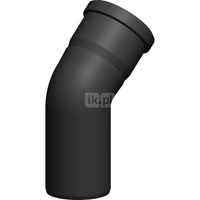 Kolano Concept By JEREMIAS 87' (pp) ZZ x ZW 80 x 80 mm spalinowe, kolor czarny