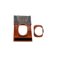 Standardowy przepust dachowy do dachu skośnego 25-50º, czerwony