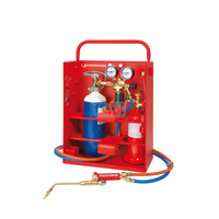 ALLGAS 2000 KM 0.5/2 Przenośny zestaw do lutowania i spawania, 22-częściowy