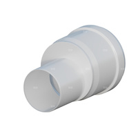 PP redukcja mimośrodowa DN80/125mm z uszczelką [EPDM]